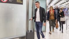 Iago Aspas, durante su &uacute;tlimo viaje con la Selecci&oacute;n espa&ntilde;ola.