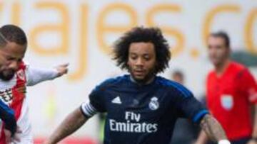 Marcelo, durante el partido.