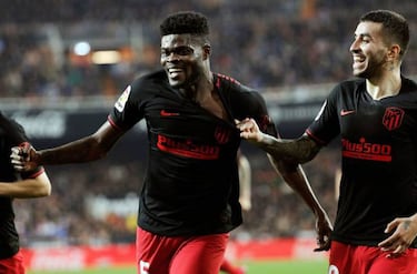 1x1 del Atlético: vuelve un gran Thomas y Llorente se asienta