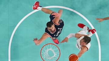 Resumen y resultado del Alemania - Serbia: baloncesto en los Juegos Olímpicos de París 2024