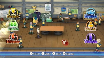 Captura de pantalla - Inazuma Eleven Strikers (Wii)