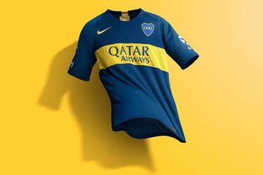 Boca estrena equipaciones: la alternativa será blanca