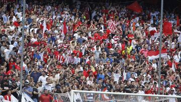 Imagen de la afición sevillista.