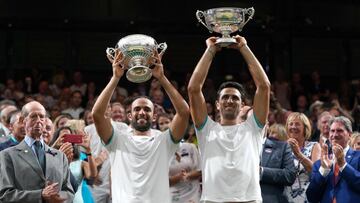 Juan Sebastián Cabal y Robert Farah hacen historia al coronarse campeones de dobles en Wimbledon 2019.
