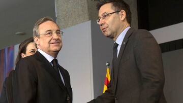 Florentino con Bartomeu.