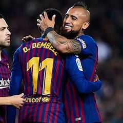 El inesperado mensaje de Vidal a Dembélé por el Balón de Oro