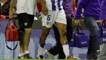 Baptista es duda ante el Barcelona por una lesión