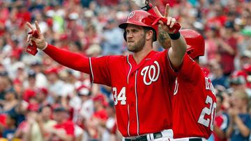 Bryce Harper y los Washington Nationals quieren ir un paso m&aacute;s all&aacute; del t&iacute;tulo divisional y brillar en el mes de octubre.