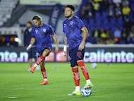 Lucas Ocampos of Monterrey during the 5th round match between America and Monterrey as part of the Liga BBVA MX, Torneo Clausura 2026 at Ciudad de los Deportes Stadium, on February 07, 2026 in Mexico City, Mexico.