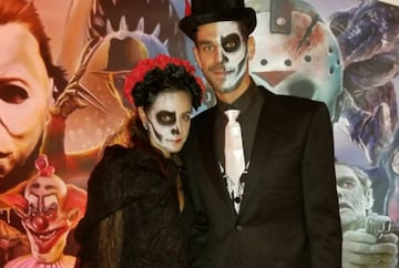José Manuel Calderón y su mujer no se perdieron la fiesta de Halloween de LeBron.