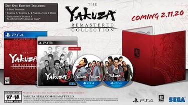 Yakuza 3, 4 y 5 remasterizados en un mismo pack para PS4