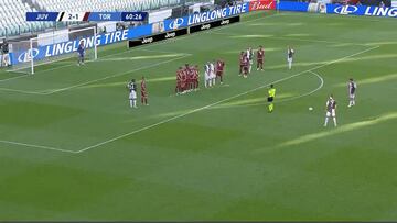 Así fue el golazo de Cristiano Ronaldo ante el Torino