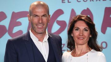 Zidane, sobre su esposa V¨¦ronique: "Queremos estar juntos toda la vida"