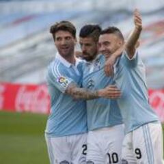 Iago Aspas pone al Celta quinto y condena más al Granada