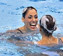 Nuria Diosdado y Joana Jiménez, a un paso de la final en nado sincronizado