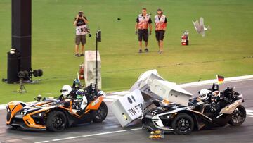 Spectacular crash for Wehrlein at the Race of Champions