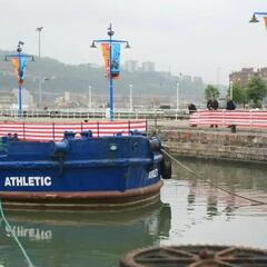 La Gabarra del Athletic no es una gabarra, es una pontona: ¿en qué se diferencian?