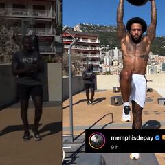 Memphis Depay entrena solo y está en busca de equipo