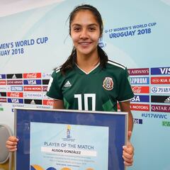 Alison González: Si ganamos el Mundial, exigiremos por el Tri femenil