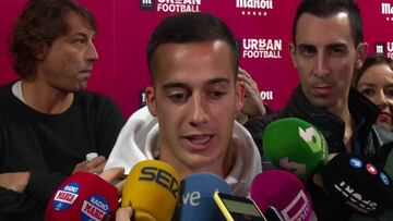 Lucas elogia a Asensio... pero discrepa sobre quién debe 'tirar del carro'