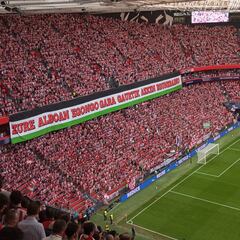 San Mamés se abraza con Palestina