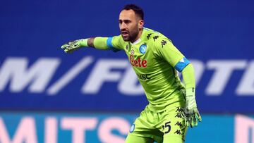 David Ospina, poco trabajo en clasificación de Napoli en Copa