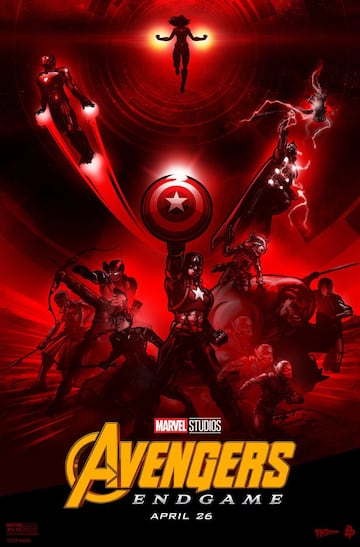 Póster fanmade de Vengadores Endgame