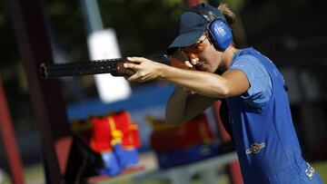 10/09/14 TIRO CAMPEONATO DEL MUNDO DE TIRO OLIMPICO EN LAS GABIAS GRANADA
TIRADORA FATIMA GALVEZ
