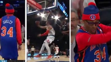Spike Lee en el Madison: de apoyar a Oakley a alucinar con Willy Hernang¨®mez