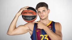 Sergi Mart&iacute;nez posa para la Euroliga. El ala-p&iacute;vot del Bar&ccedil;a promedia 13 minutos en ACB y 11 en Europa.