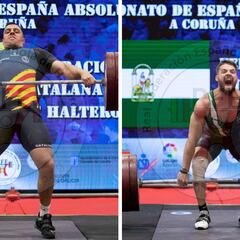 Ruiz y Sánchez hacen historia en la halterofilia española
