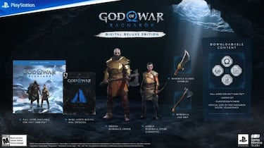 God of War Ragnarok muestra sus ediciones Jotnar, coleccionista y deluxe
