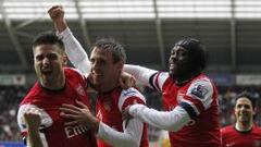 El City se entrega en la Premier y Monreal dispara al Arsenal