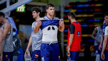 Jaime Pradilla, durante un entrenamiento en Guadalajara.