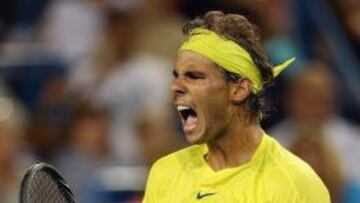 Rafa Nadal derrot&oacute; a Roger Federer en tres sets. 