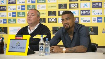 Boateng en su despedida.
