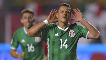 Hirving &lsquo;Chucky&rsquo; Lozano, Javier &lsquo;Chicharito&rsquo; Hern&aacute;ndez y H&eacute;ctor Herrera se erigieron como los h&eacute;roes de la noche en el estadio Alfonso Lastras. El Tri a&uacute;n marcha invicto y l&iacute;der de cara a Rusia 20