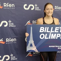 Carmen Weiler consigue el billete olímpico con récord de España