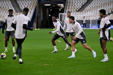 Vinicius en el rondo.