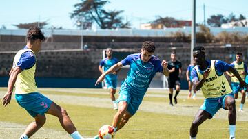 Empate en un partidillo con el filial