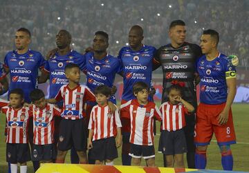 Junior de Barranquilla y Deportivo Pasto disputaron el partido de ida de la gran final de la Liga Águila 2019 I en el Metropolitano. La vuelta se jugará el miércoles 12 de junio. 