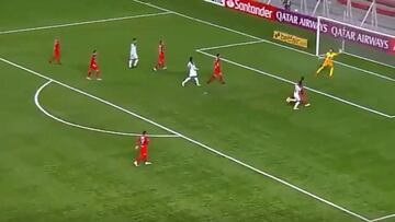 El insólito gol que amargó a La Calera en su debut copero