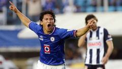 César Villaluz, cuando jugaba en Cruz Azul