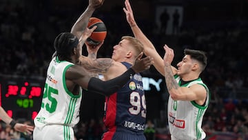 Resumen del Baskonia vs Panathinaikos, jornada 22 de la Euroliga