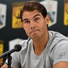 Nadal entiende la baja de Federer en París pensando en Londres