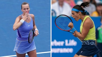 Kvitova y una histórica Garcia se disputarán el título