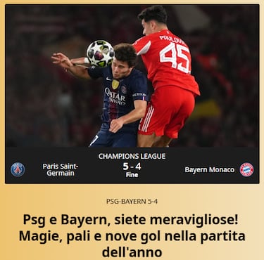 “¿El mejor partido de todos los tiempos?”