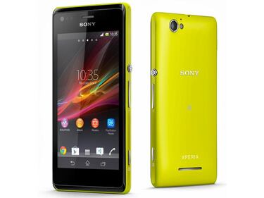 Sony presenta su nuevo smartphone Xperia M