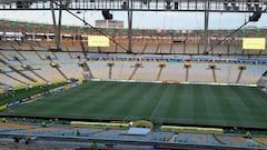 ¡A pocas horas! El Maracaná luce así en la previa del Brasil-Chile