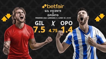 Gil Vicente vs. Oporto: horario, dónde ver, pronósticos y clasificación